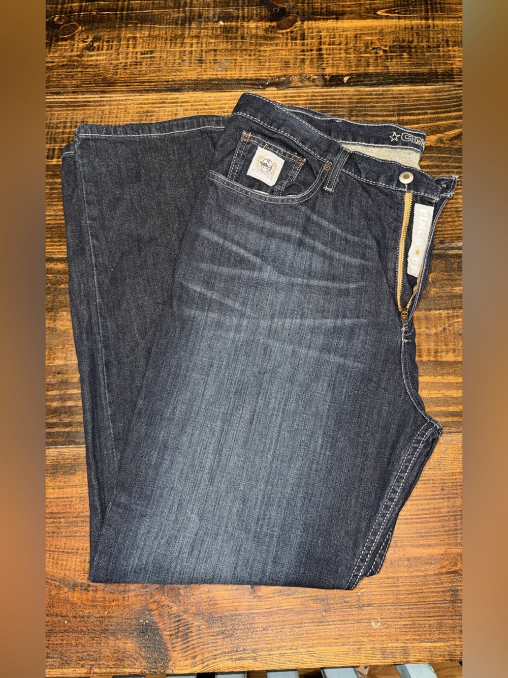 Cinch Men's Dark Indigo Straight Jeans